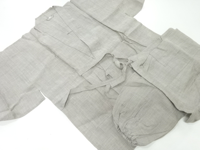 アンティーク　本麻男物作務衣